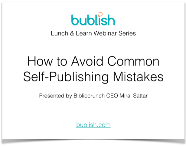 How To Avoid Common Self-Publishing Mistakes Cover