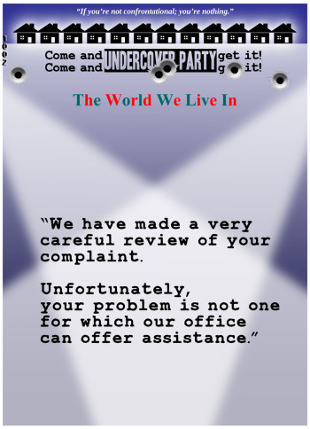 Undercover Party – The World We Live In