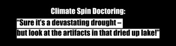 “Climate Spin Doctoring” Bumper sticker