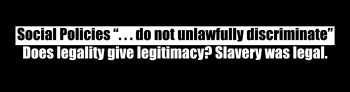 Does legality give legitimacy?