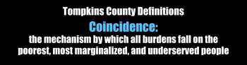 Tompkins County Definitions: “Coincidence”
