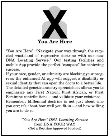“You Are Here” DNA Locating Service