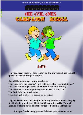 Campaign Media: I sPY – A Conforming Game