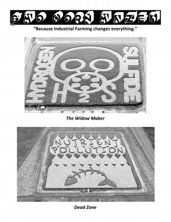 GMO Corn Maze - left page