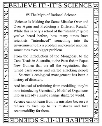 The Myth of Rational Science