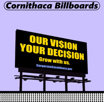 “Our Vi$ion – Your Deci$ion” Billboard